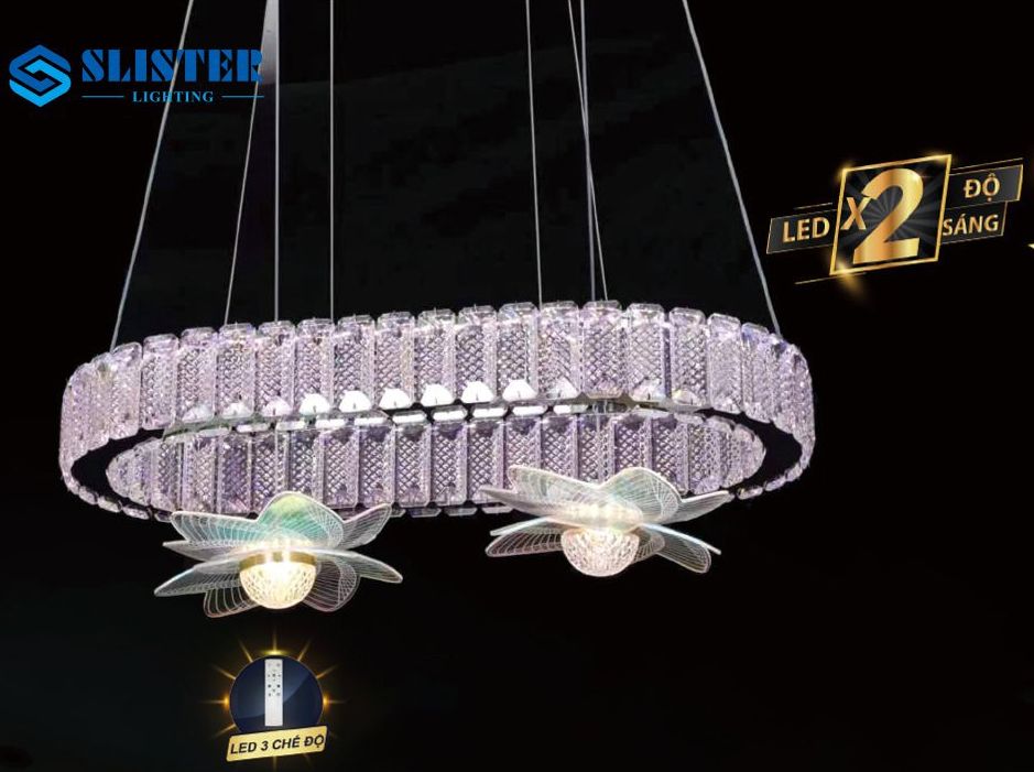 Đèn thả pha lê A32/580