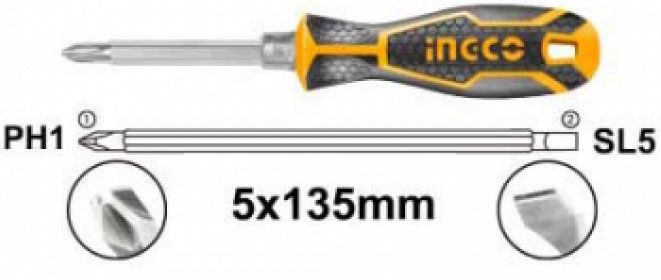 Tua vít 2 đầu 135mm - AKISD0203