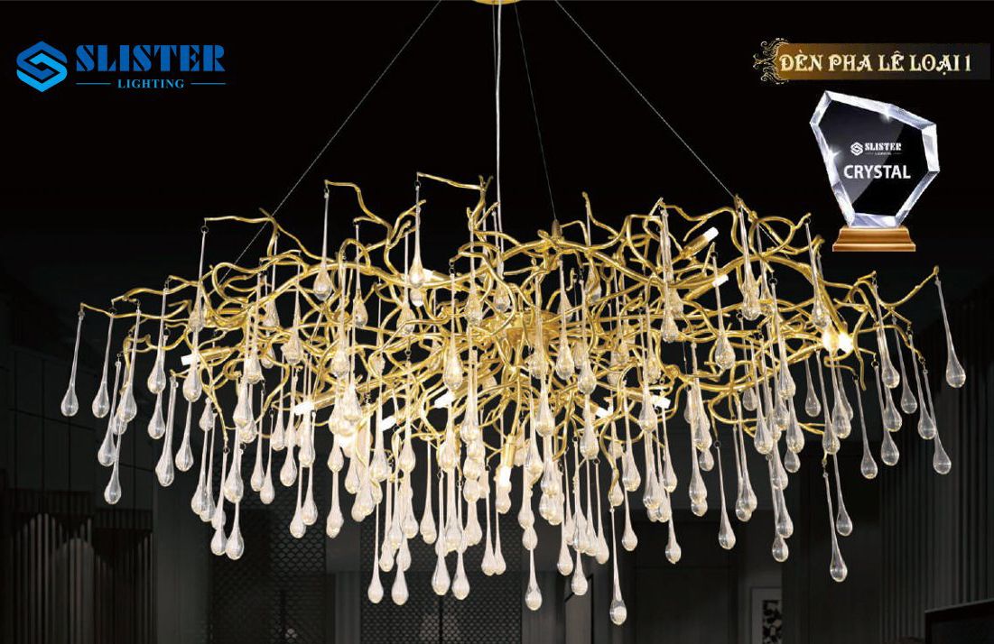 Đèn thả pha lê B8011-L1500