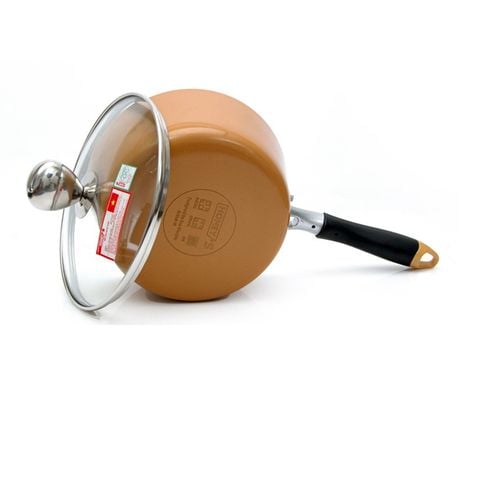  Nồi phủ sứ an toàn Honey's size 18cm C182 