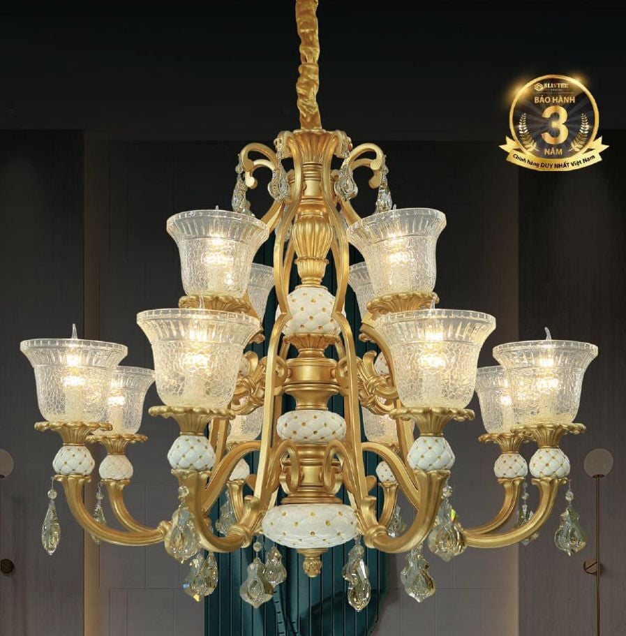 Đèn chùm cổ điển CH19/8+4