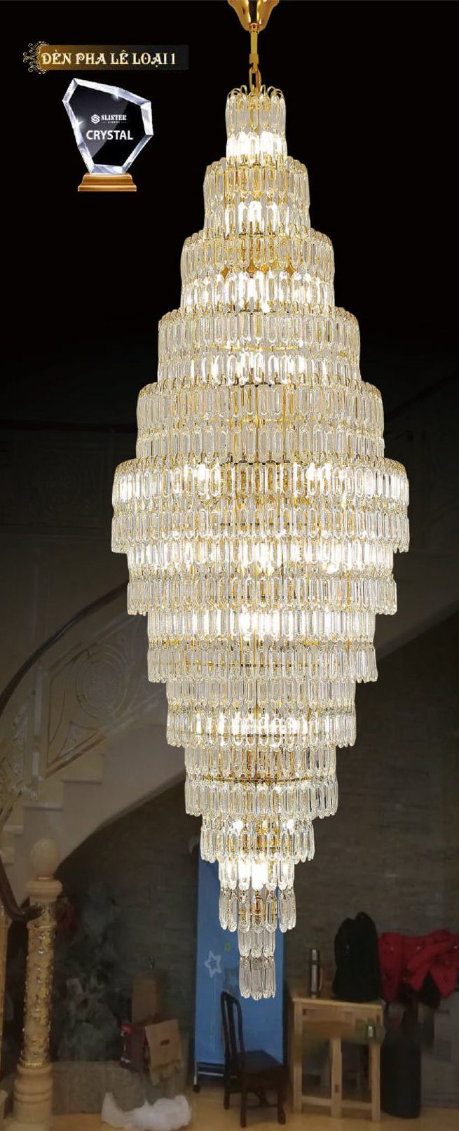 Đèn chùm pha lê CPL9866/800