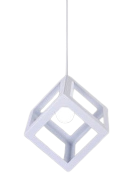 Đèn thả đơn XL 1002 Vuông Tr