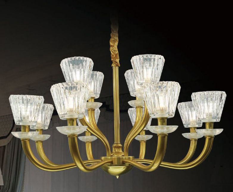 Đèn chùm cổ điển MZD13/8+4