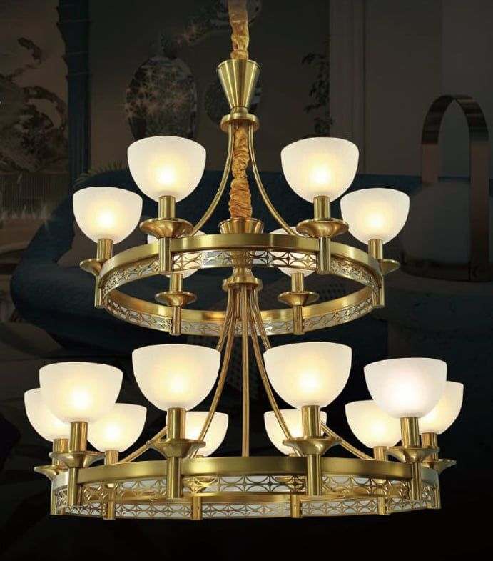 Đèn chùm cổ điển MZD16/10+6