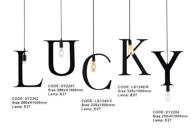 Đèn thả đơn DY2202