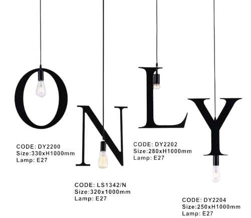 Đèn thả đơn DY2202