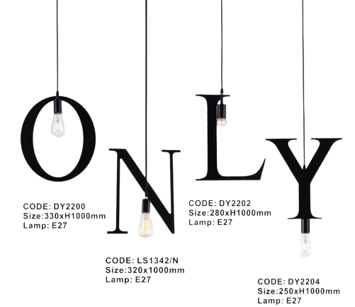 Đèn thả đơn DY2204