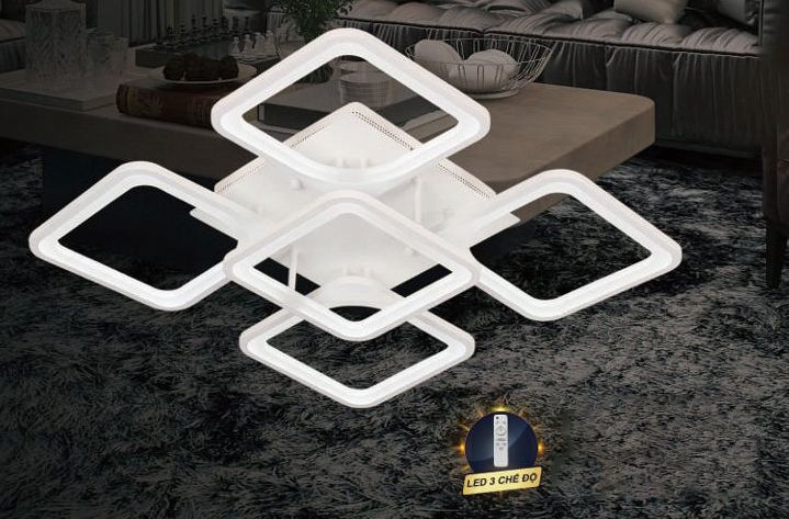 Đèn ốp trần led X11-4+1