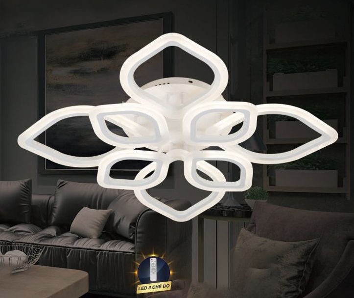 Đèn ốp trần led X132-4+4