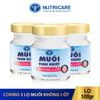  Combo 3 lọ muối không i-ốt 100g 