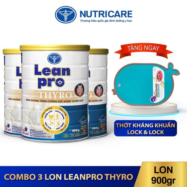  Combo 03 lon Leanpro Thyro 900g 