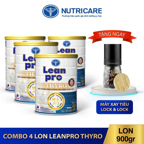  Combo 04 lon Leanpro Thyro 900g 