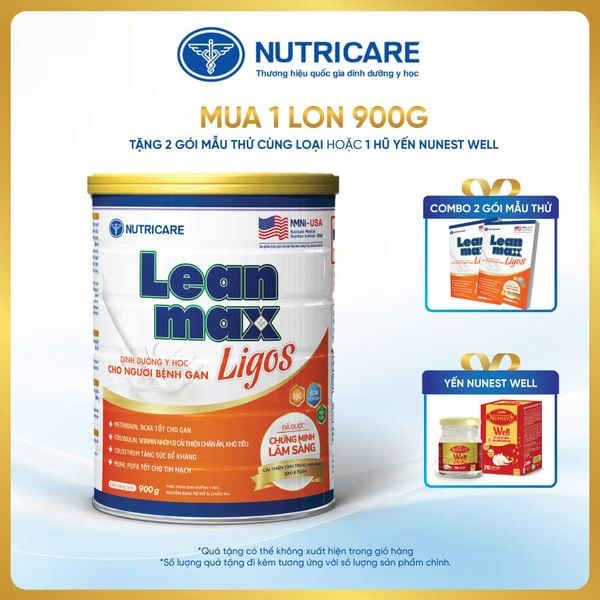  Thực phẩm dinh dưỡng y học Leanmax Ligos 900g 