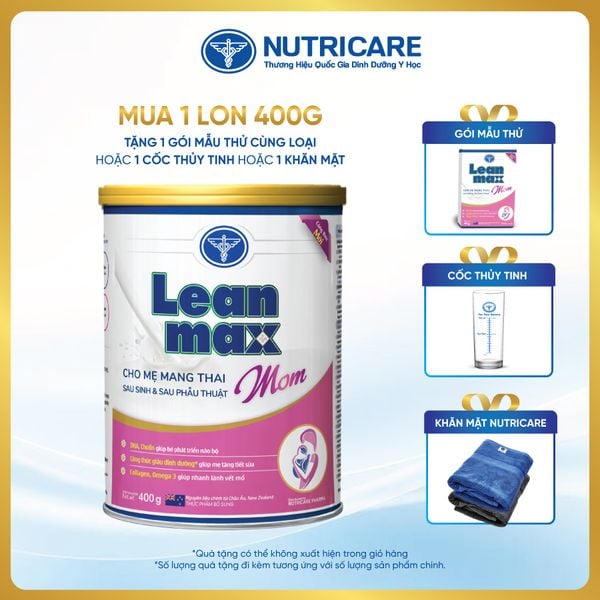  Sản phẩm dinh dưỡng Leanmax Mom 400g 
