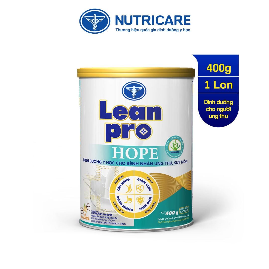  Thực phẩm dinh dưỡng y học Leanpro Hope 400g 