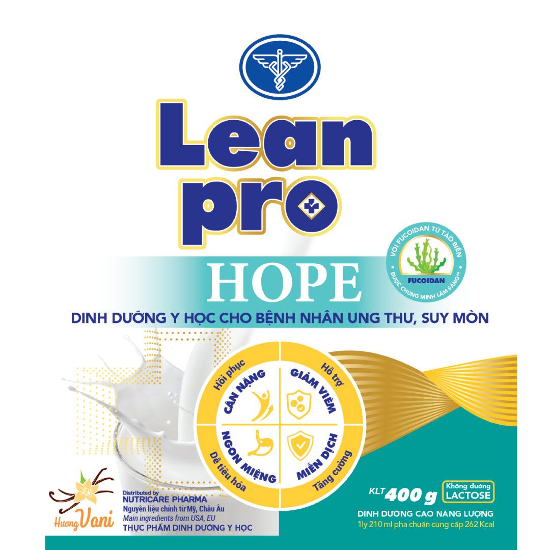  Thực phẩm dinh dưỡng y học Leanpro Hope 400g 