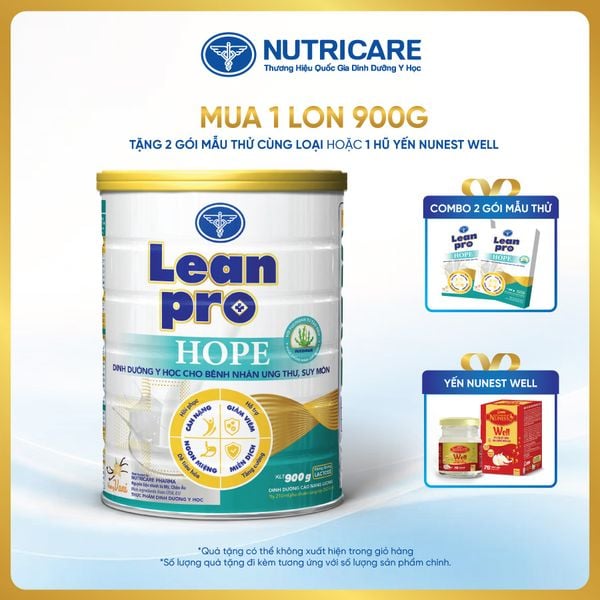  Thực phẩm dinh dưỡng y học Leanpro Hope 900g 