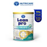  Combo 03 lon thực phẩm dinh dưỡng y học Leanpro Hope 900g 