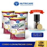  Combo 04 lon Nutricare Cerna 900g 