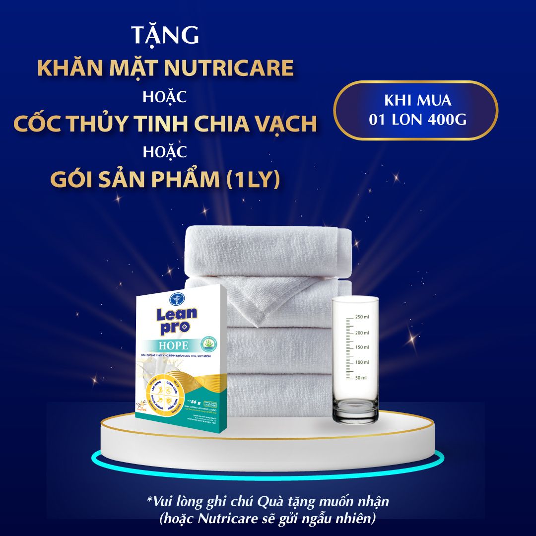  Thực phẩm dinh dưỡng y học Leanpro Hope 400g 