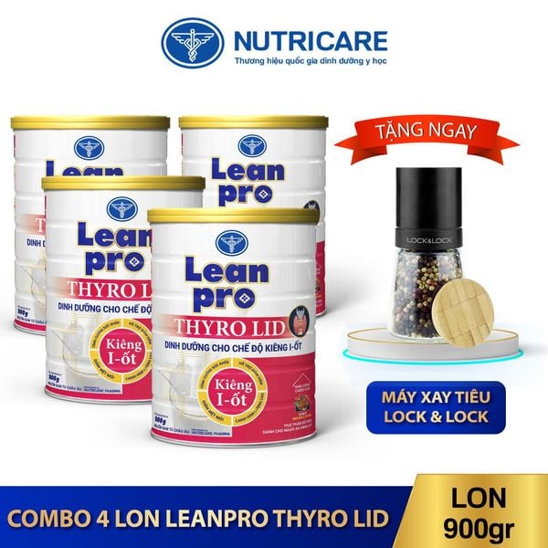  Combo 04 lon Leanpro Thyro LID 900g 