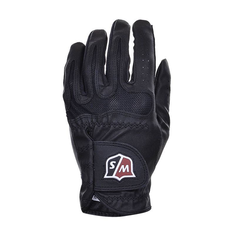  Găng tay Golf WS Grip Soft Glove - MLH ( Đen ) 