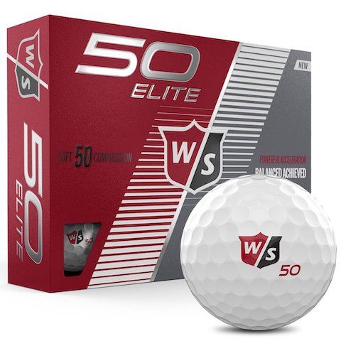  Bóng Golf -  Wilson Staff Fifty 50 Elite (12 Bóng) 
