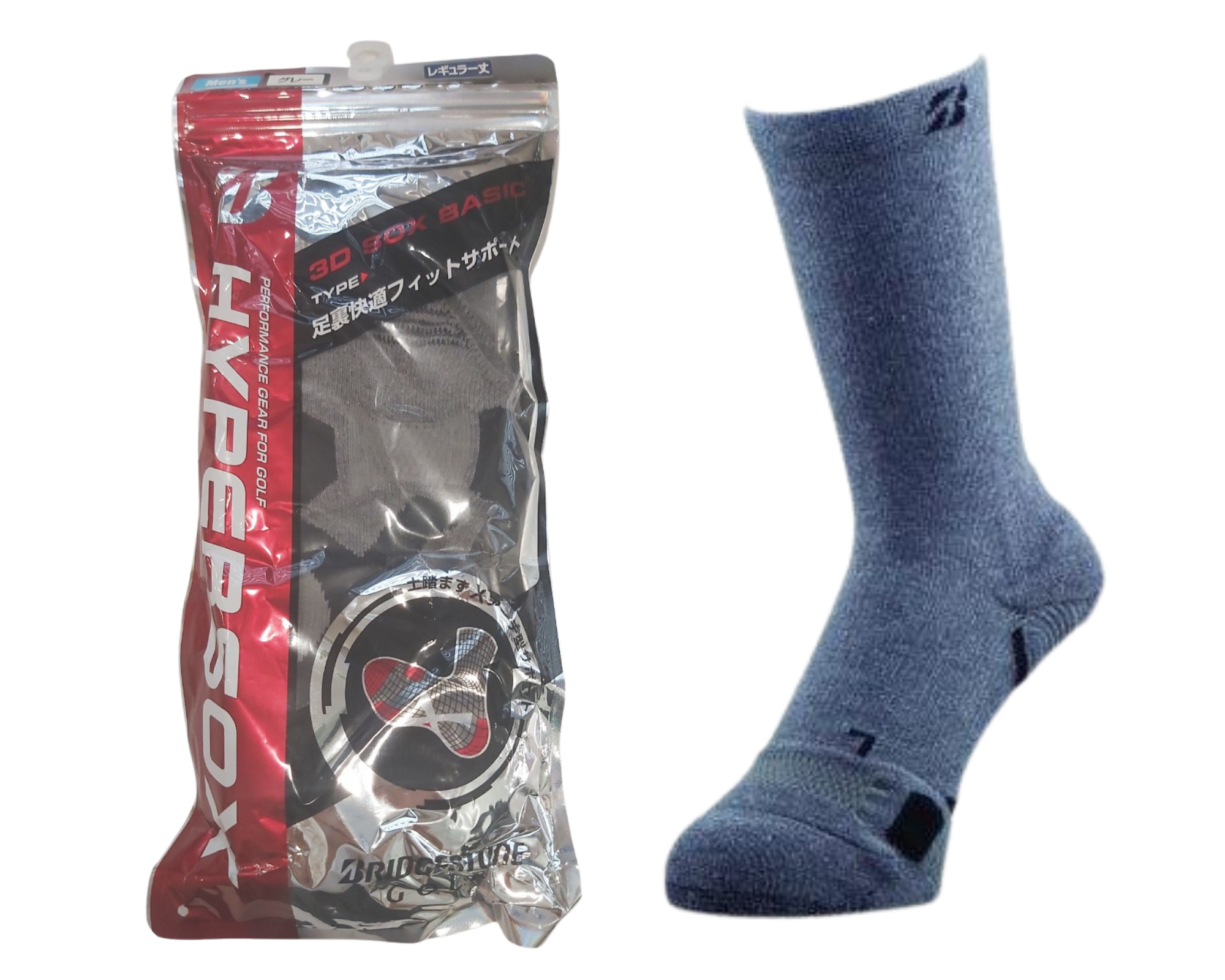  TẤT GOLF BRIDGESTONE GOLF 3D SOCKS LONG SOG413 