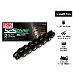 Sên RK XW-ring 525 XRE (Sên đen)