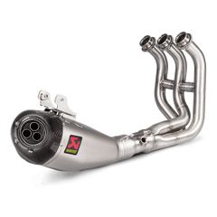 Pô Akrapovic Racing Line Titan Full System nắp carbon - CB650R/ CBR650R