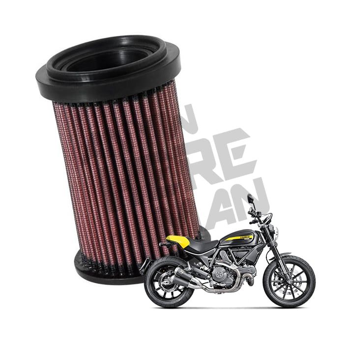 Exhaust for Ducati Scrambler 800 20152016 Power Titanium Black