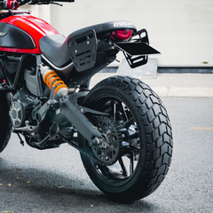 Pat biển số đút gầm Ducati Scrambler 800 (thép không rỉ)