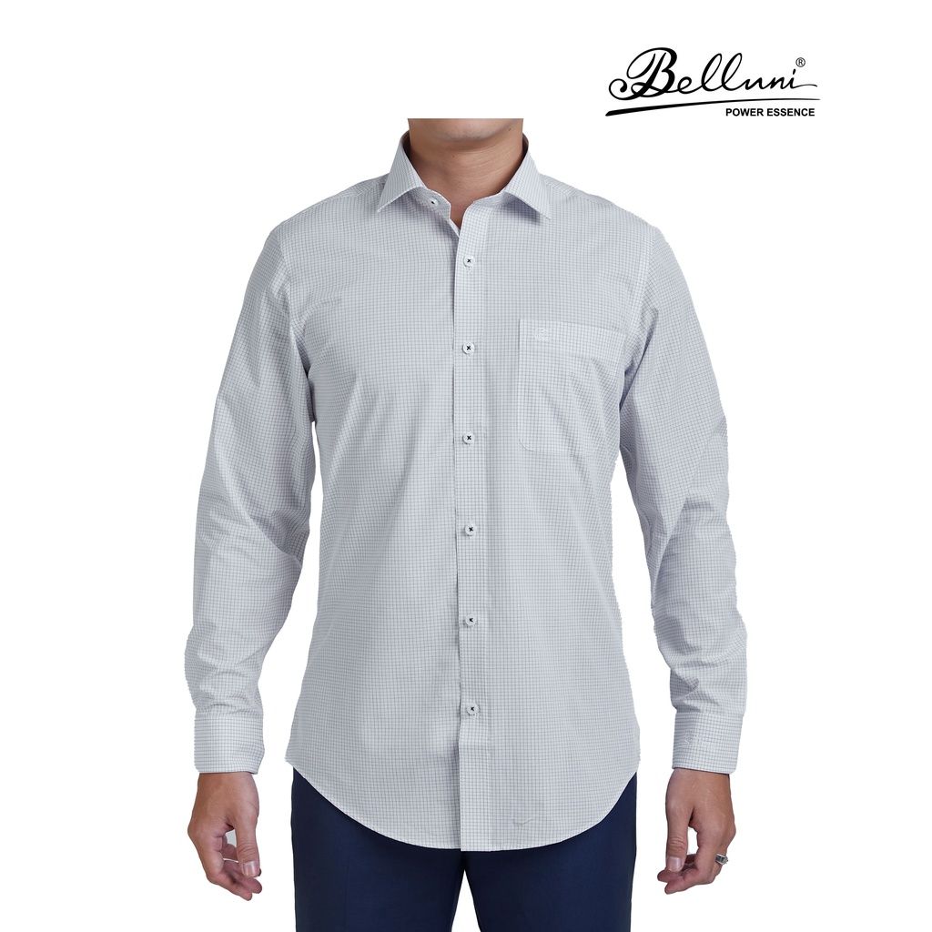  Áo sơ mi nam dài tay cao cấp BELLUNI vải sợi chuối - ABD.BAN.BE 173 