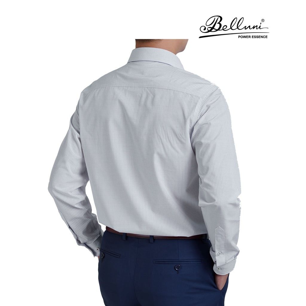  Áo sơ mi nam dài tay cao cấp BELLUNI vải sợi chuối - ABD.BAN.BE 173 