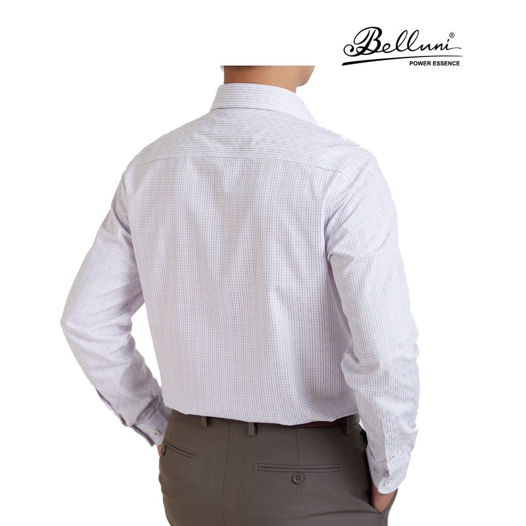  Áo sơ mi nam dài tay cao cấp BELLUNI vải sợi chuối - ABD.BAN.BE 173 
