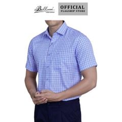  Áo sơ mi nam ngắn tay BELLUNI vải sợi tre - ABN.BP.BE 238 
