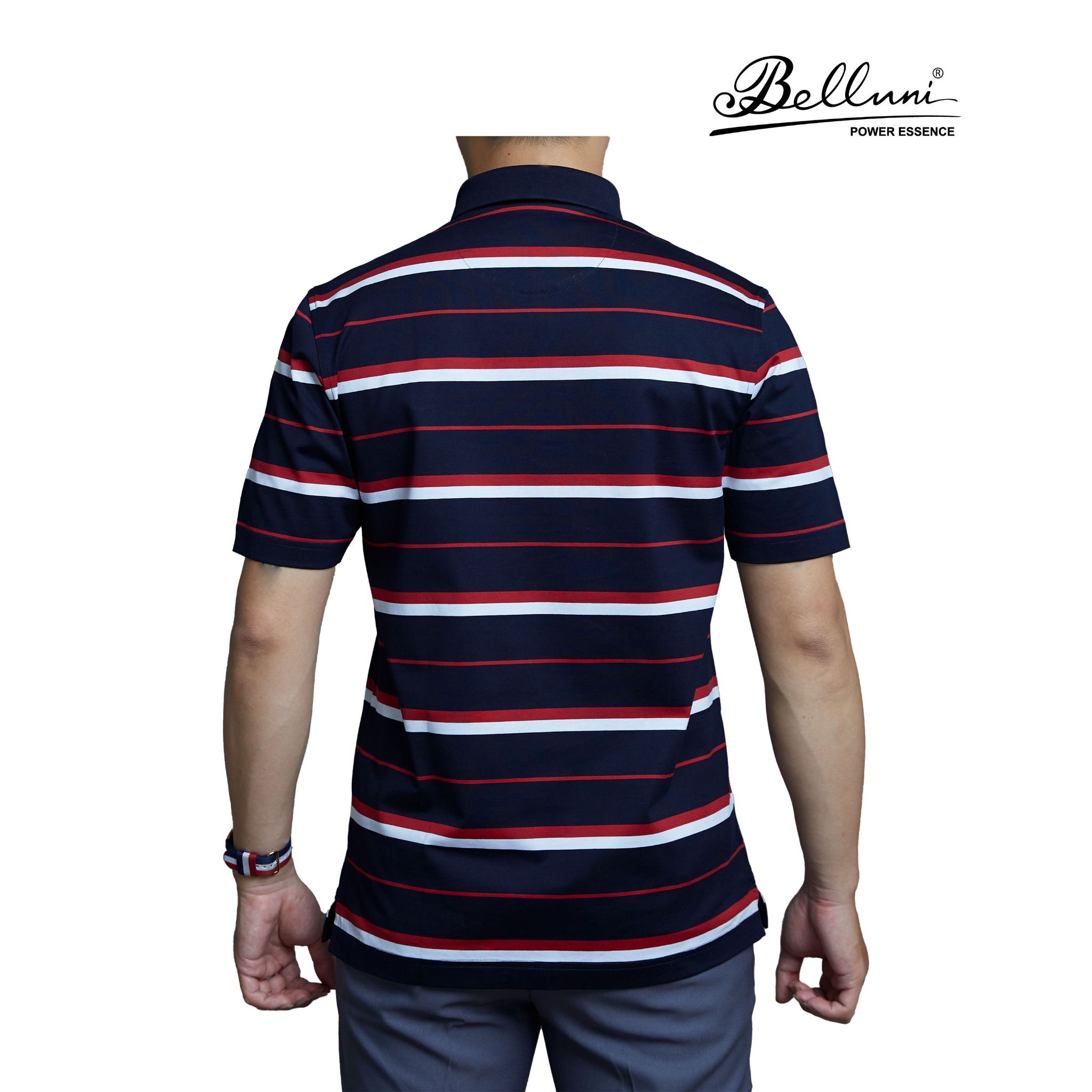  Áo thun nam Polo BELLUNI chất liệu cotton cao cấp - AT.CM.BE 66 B3 