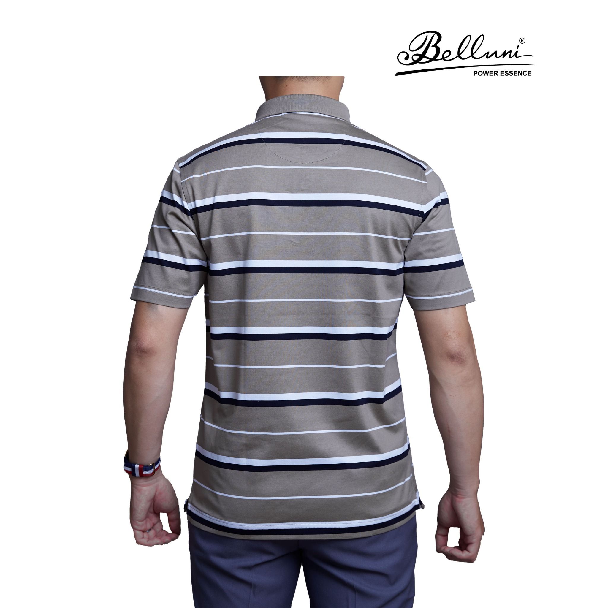  Áo thun nam Polo BELLUNI chất liệu cotton cao cấp - AT.CM.BE 67 W5 