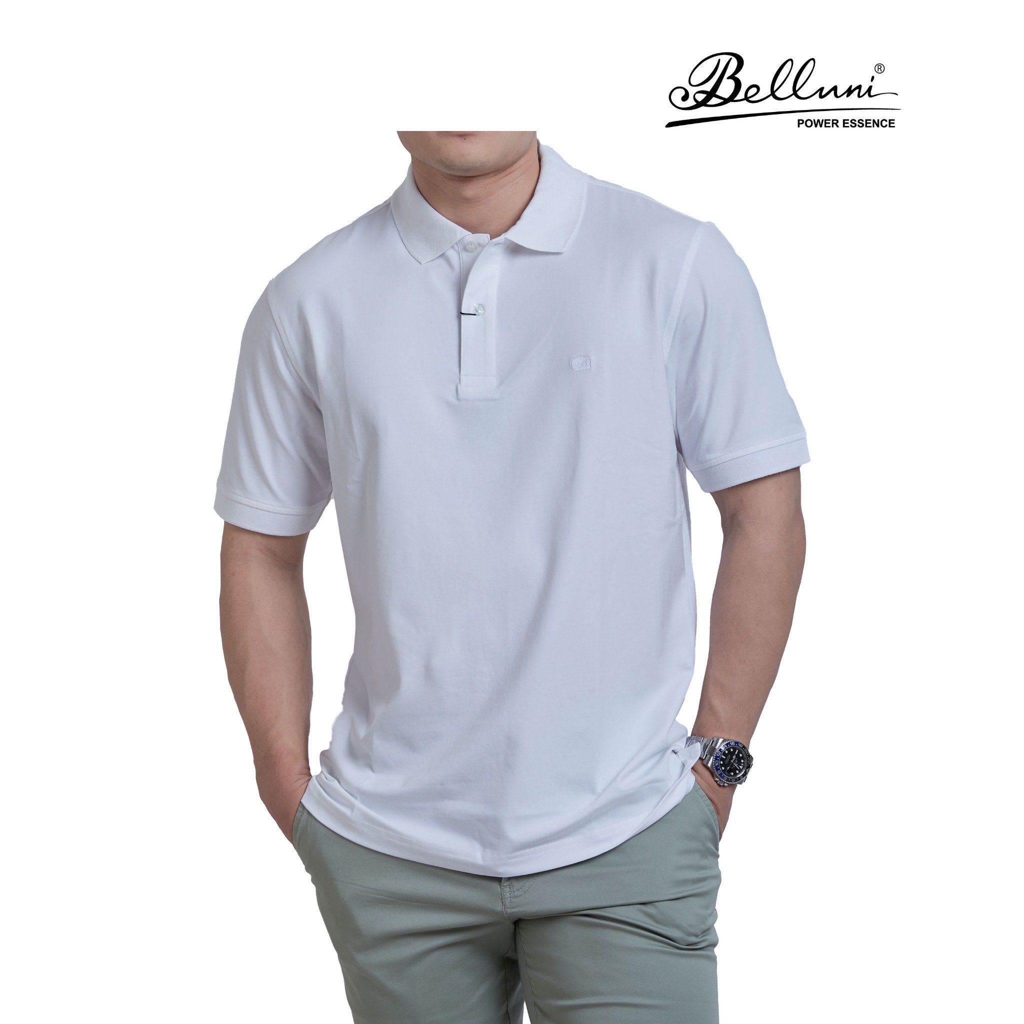  Áo Polo nam cao cấp BELLUNI mềm mượt thoáng khí - AT.CMS.BE 72 W 