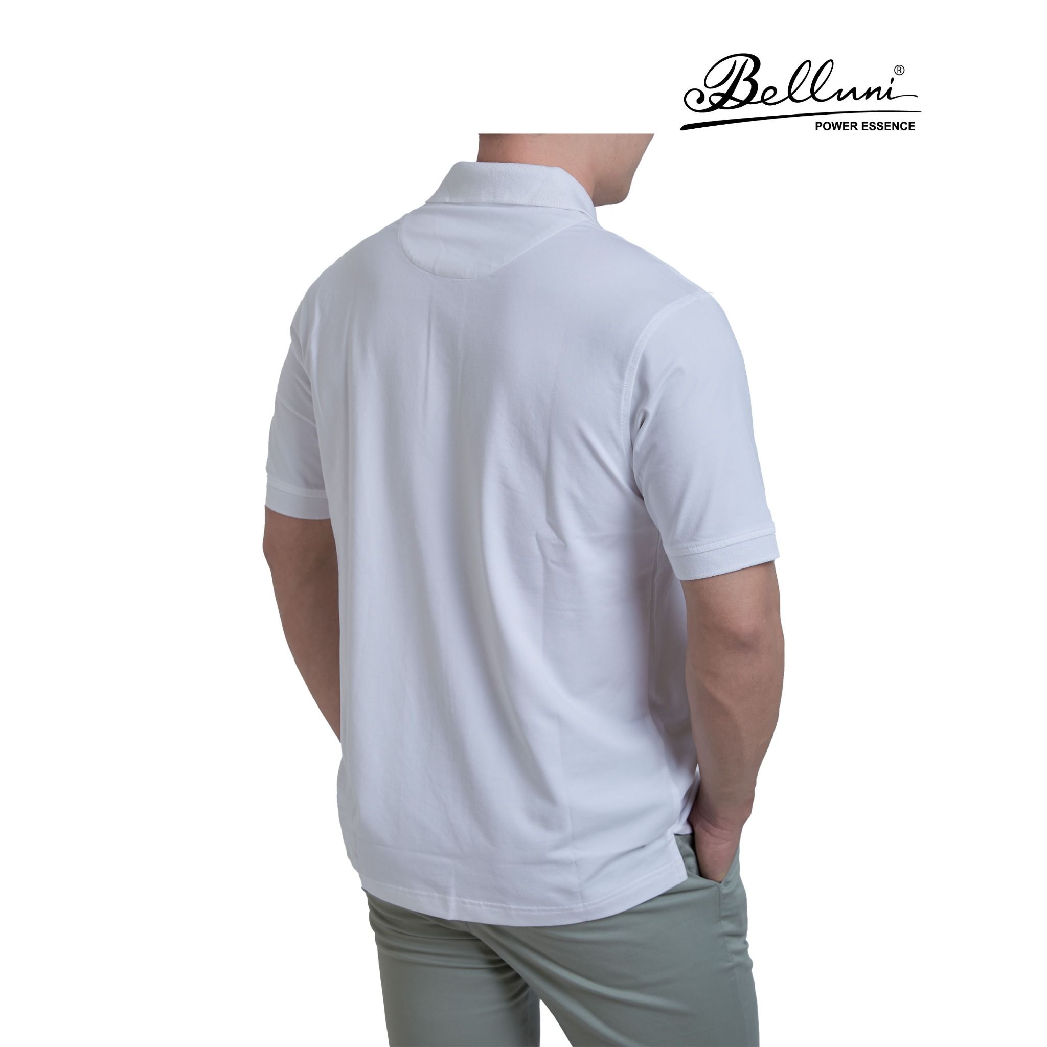  Áo Polo nam cao cấp BELLUNI mềm mượt thoáng khí - AT.CMS.BE 72 W 