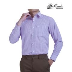  Áo sơ mi nam dài tay cao cấp BELLUNI vải sợi chuối - ABD.BAN.BE 181 W 