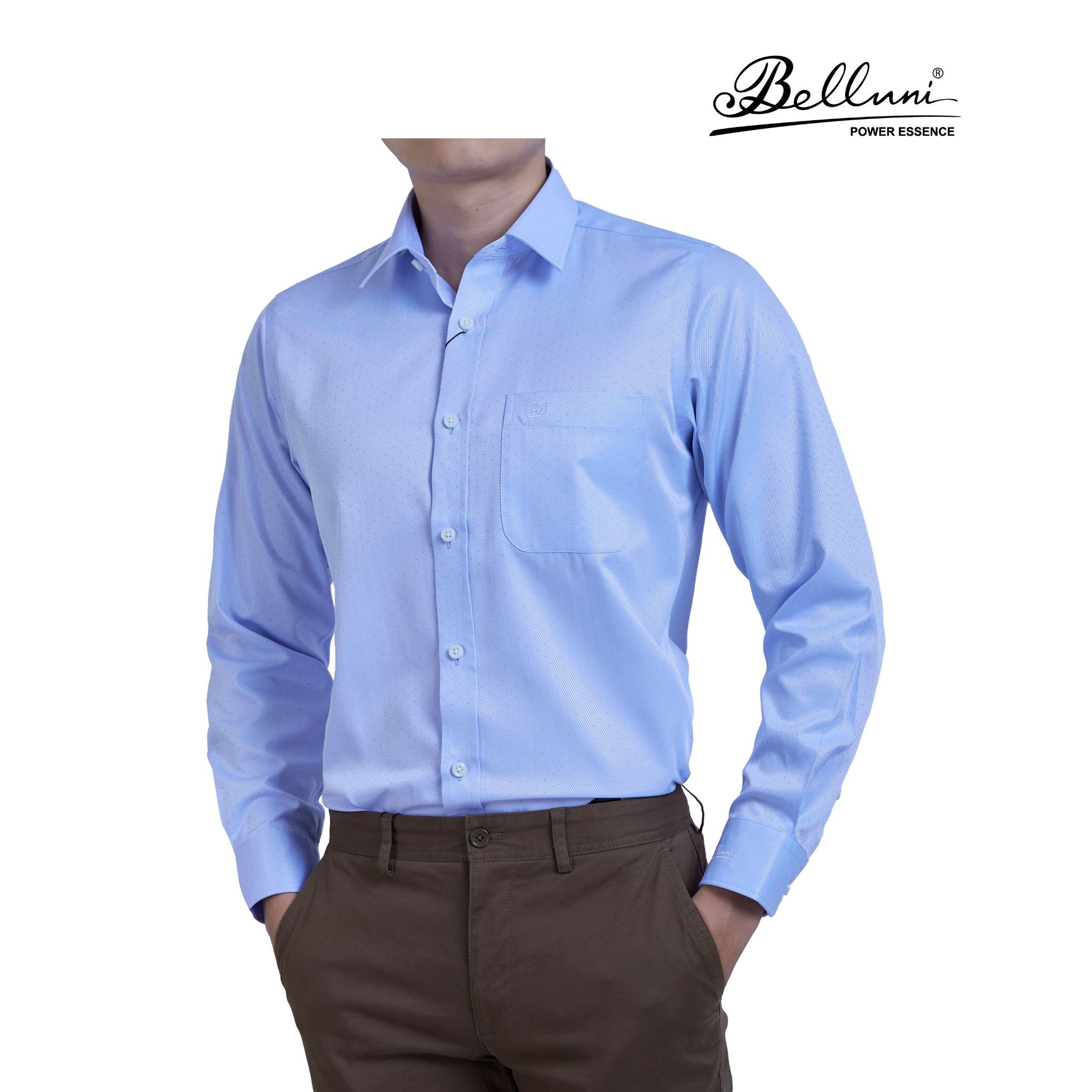  Áo sơ mi nam dài tay cao cấp BELLUNI LUXURY - ADL.PCMJ.BE 2 B5 