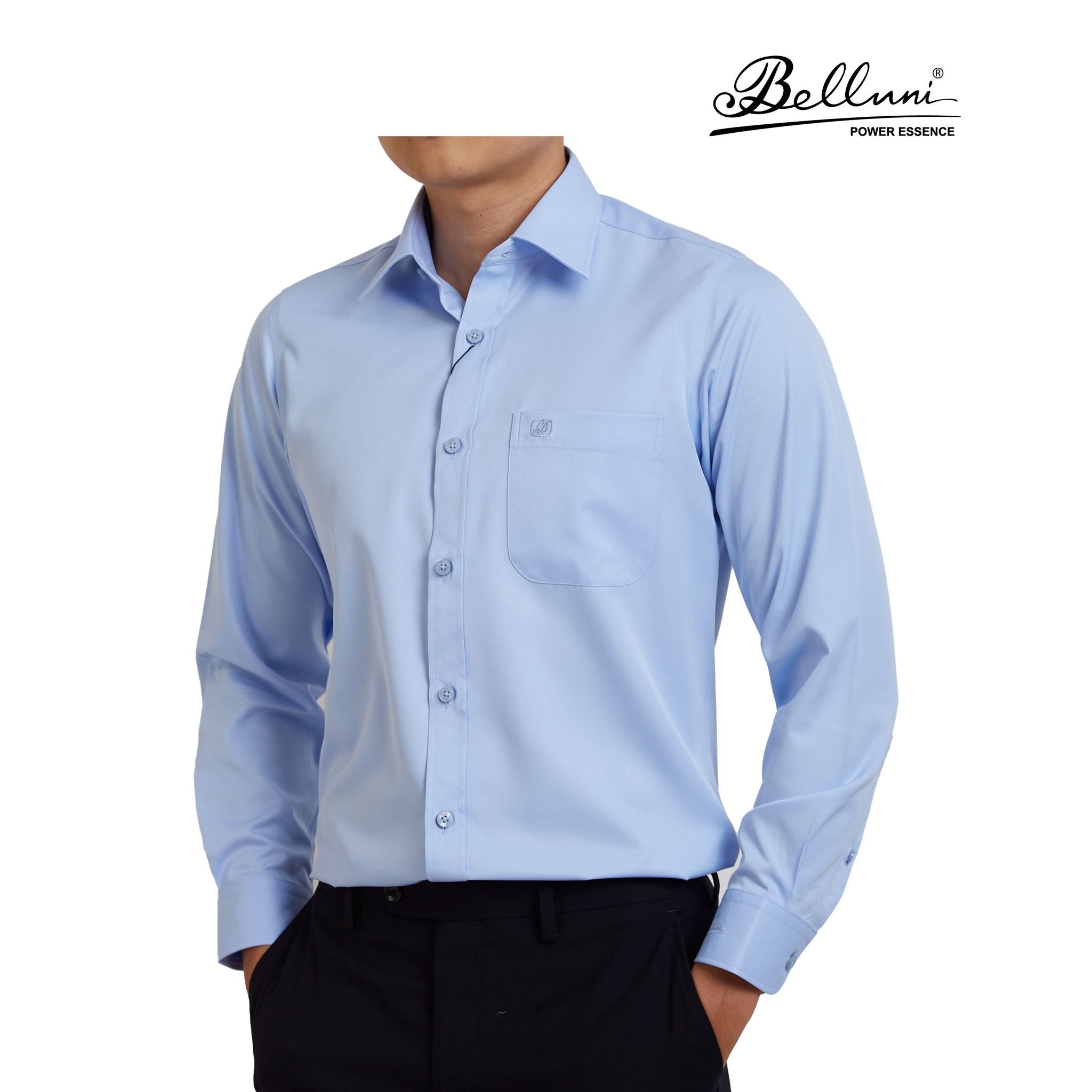  Áo sơ mi nam dài tay cao cấp BELLUNI LUXURY - ADL.BP.BE 1 B1 