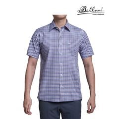  Áo sơ mi nam ngắn tay cao cấp BELLUNI vải sợi chuối - ABN.BAN.BE 237 B4 