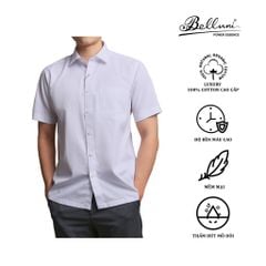  Áo sơ mi nam ngắn tay cao cấp BELLUNI chất vải tencel - ANL.PCMT.BE 6 W1 