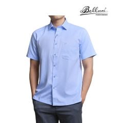  Áo sơ mi nam ngắn tay cao cấp BELLUNI chất vải tencel - ANL.PCMT.BE 6 B 