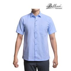  Áo sơ mi nam ngắn tay cao cấp BELLUNI chất vải tencel - ANL.PCMT.BE 6 B 