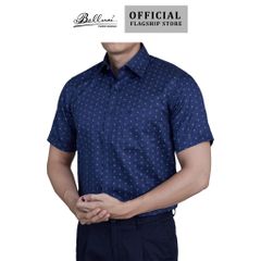  Áo sơ mi nam ngắn tay cotton cao cấp BELLUNI - ANL.CM.BE 2 B1 