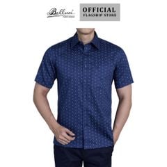  Áo sơ mi nam ngắn tay cotton cao cấp BELLUNI - ANL.CM.BE 2 B1 